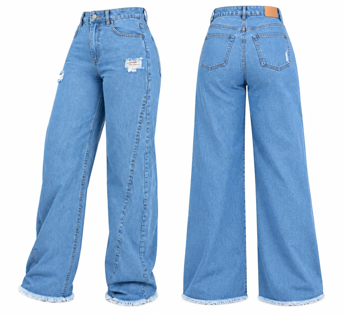 Denim Wide Chic