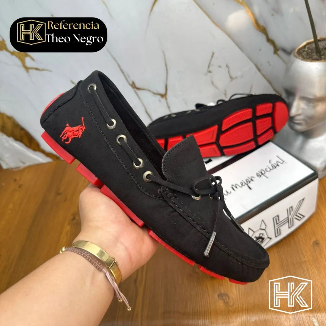 Mocasines Theo Azul