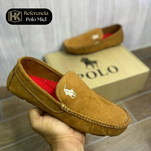 Mocasines Polo Miel