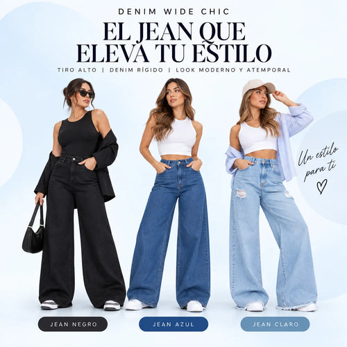 Denim Wide Chic