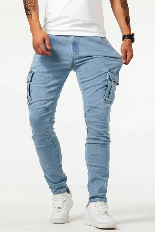 Jean Cargo Tiro Medio