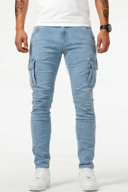 Jean Cargo Tiro Medio