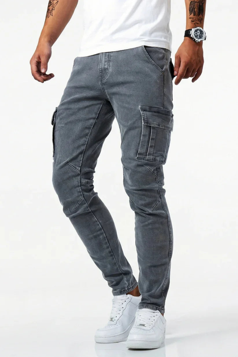 Jean Cargo Tiro Medio