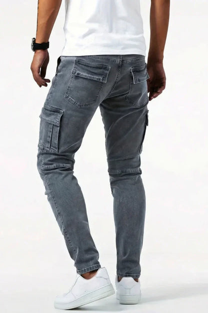 Jean Cargo Tiro Medio