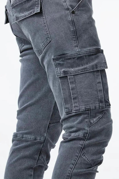 Jean Cargo Tiro Medio